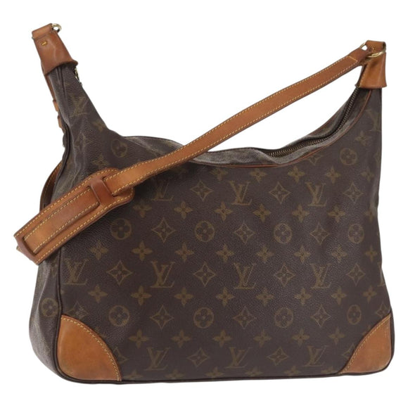 LOUIS VUITTON Monogram Boulogne 35 Schultertasche M51260 LV Auth 144151
