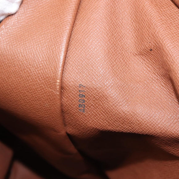 LOUIS VUITTON Monogram Boulogne 35 Schultertasche M51260 LV Auth 144151