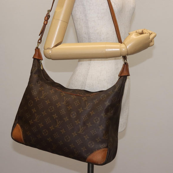 LOUIS VUITTON Monogram Boulogne 35 Schultertasche M51260 LV Auth 144151