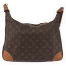 LOUIS VUITTON Monogram Boulogne 35 Schultertasche M51260 LV Auth 144151-2