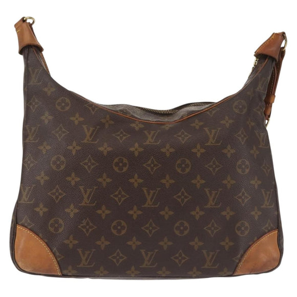 LOUIS VUITTON Monogram Boulogne 35 Schultertasche M51260 LV Auth 144151
