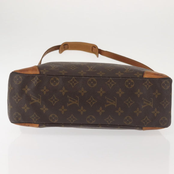 LOUIS VUITTON Monogram Boulogne 35 Schultertasche M51260 LV Auth 144151