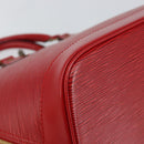 LOUIS VUITTON Epi Alma Hand Bag Castilian Red M52147 LV Auth 144152-11