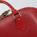 LOUIS VUITTON Epi Alma Hand Bag Castilian Red M52147 LV Auth 144152-14