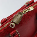 LOUIS VUITTON Epi Alma Hand Bag Castilian Red M52147 LV Auth 144152-15