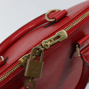 LOUIS VUITTON Epi Alma Hand Bag Castilian Red M52147 LV Auth 144152-16