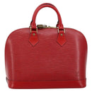 LOUIS VUITTON Epi Alma Hand Bag Castilian Red M52147 LV Auth 144152-2