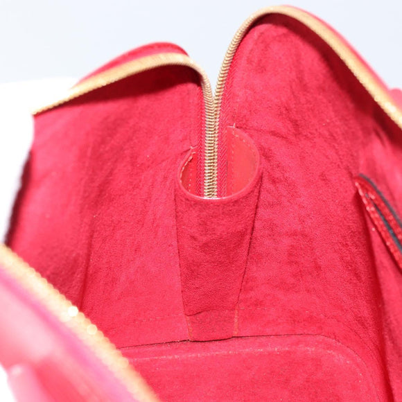 LOUIS VUITTON Epi Alma Hand Bag Castilian Red M52147 LV Auth 144152