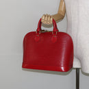 LOUIS VUITTON Epi Alma Hand Bag Castilian Red M52147 LV Auth 144152-23