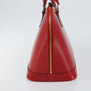 LOUIS VUITTON Epi Alma Hand Bag Castilian Red M52147 LV Auth 144152-4