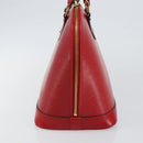 LOUIS VUITTON Epi Alma Hand Bag Castilian Red M52147 LV Auth 144152-5