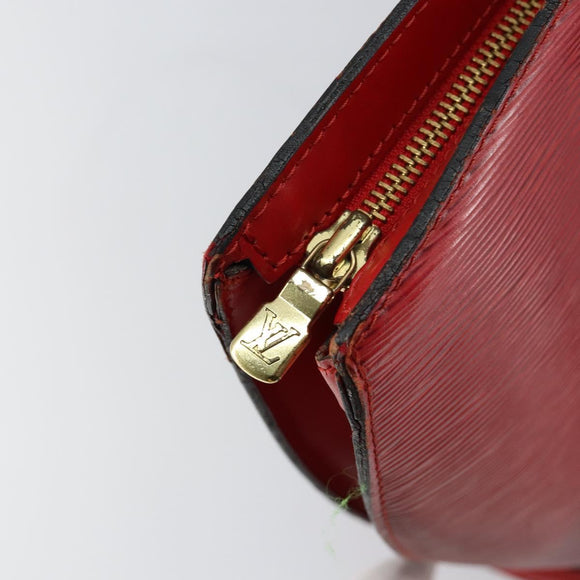LOUIS VUITTON Epi Saint Jacques Shopping Shoulder Bag Red M52277 LV Auth 144153