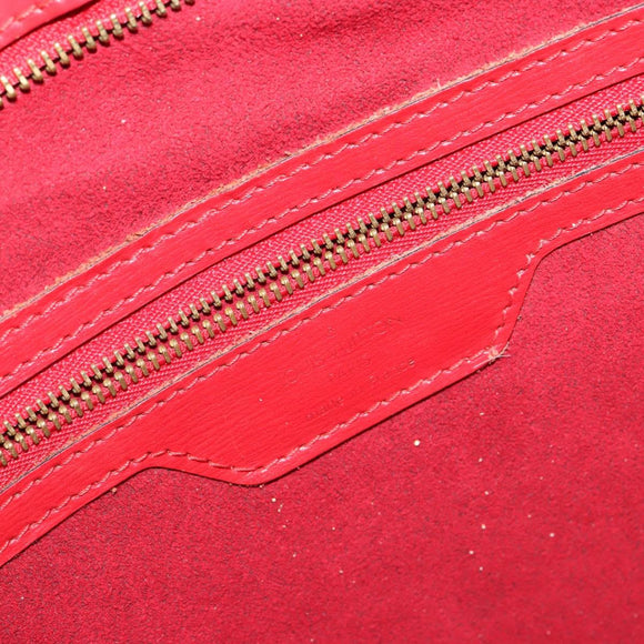 LOUIS VUITTON Epi Saint Jacques Shopping Shoulder Bag Red M52277 LV Auth 144153
