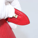 LOUIS VUITTON Epi Saint Jacques Shopping Shoulder Bag Red M52277 LV Auth 144153-12