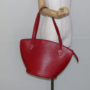 LOUIS VUITTON Epi Saint Jacques Shopping Shoulder Bag Red M52277 LV Auth 144153-22