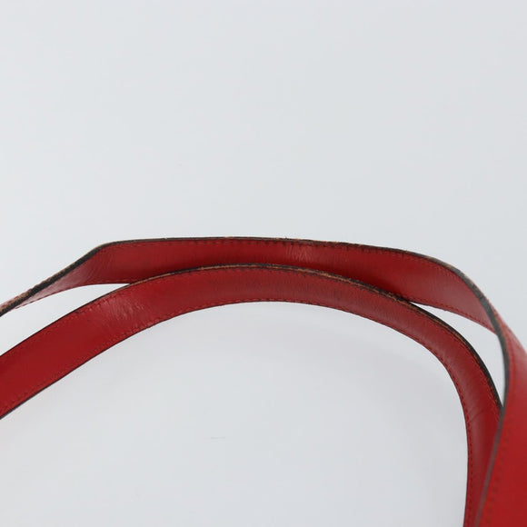 LOUIS VUITTON Epi Saint Jacques Shopping Shoulder Bag Red M52277 LV Auth 144153