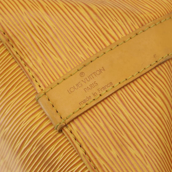 LOUIS VUITTON Epi Petit Noe Shoulder Bag Yellow M44109 LV Auth 144154