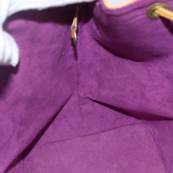 LOUIS VUITTON Epi Petit Noe Shoulder Bag Yellow M44109 LV Auth 144154