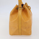 LOUIS VUITTON Epi Petit Noe Shoulder Bag Yellow M44109 LV Auth 144154-3