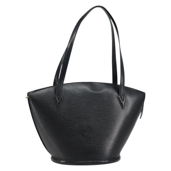 LOUIS VUITTON Epi Saint Jacques Shopping Bag Black M52262 LV Auth 144155