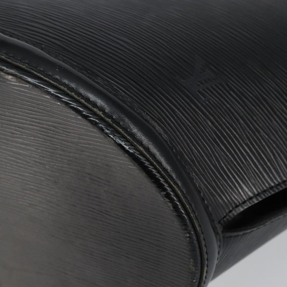 LOUIS VUITTON Epi Saint Jacques Shopping Bag Black M52262 LV Auth 144155