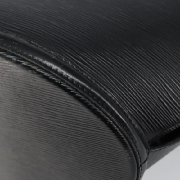 LOUIS VUITTON Epi Saint Jacques Shopping Bag Black M52262 LV Auth 144155