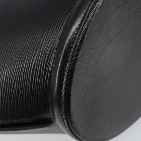 LOUIS VUITTON Epi Saint Jacques Shopping Bag Black M52262 LV Auth 144155