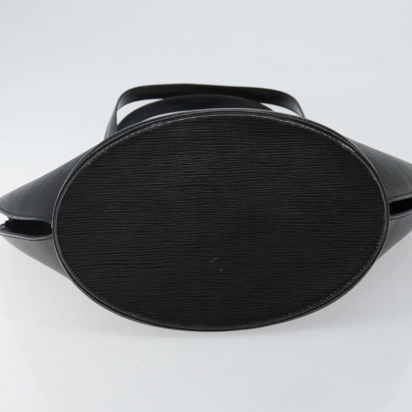 LOUIS VUITTON Epi Saint Jacques Shopping Bag Black M52262 LV Auth 144155