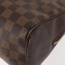 LOUIS VUITTON Damier Ebene Brera Hand Bag N51150 LV Auth 144157-16