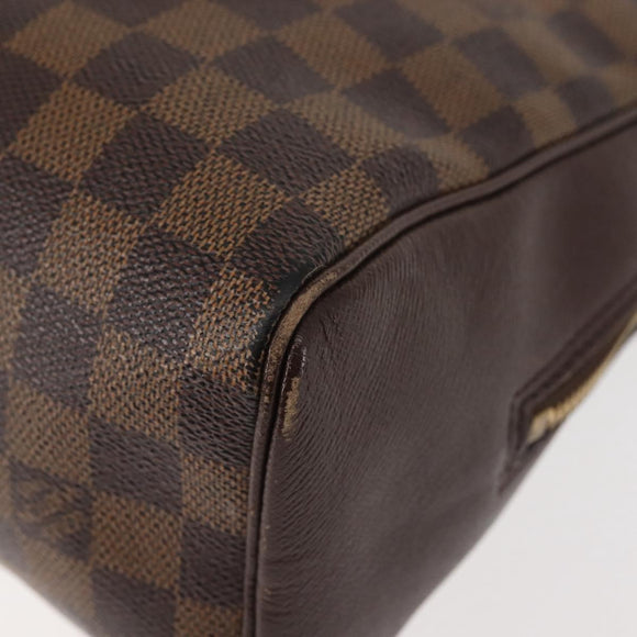 LOUIS VUITTON Damier Ebene Brera Hand Bag N51150 LV Auth 144157