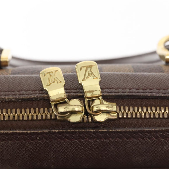 LOUIS VUITTON Damier Ebene Brera Hand Bag N51150 LV Auth 144157