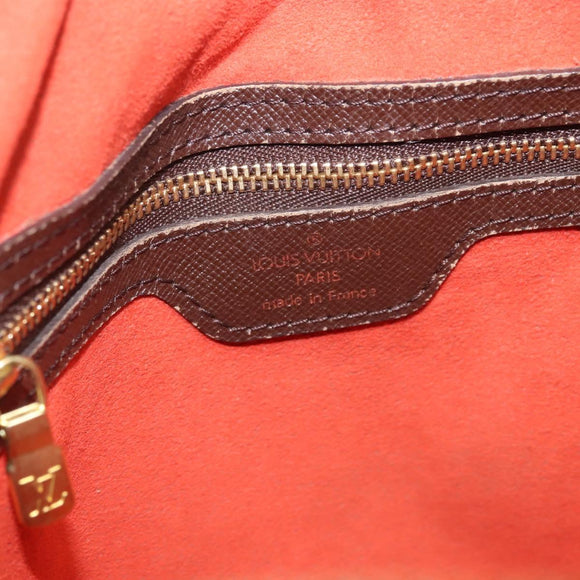 LOUIS VUITTON Damier Ebene Brera Hand Bag N51150 LV Auth 144157