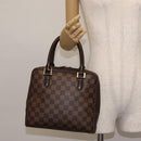 LOUIS VUITTON Damier Ebene Brera Hand Bag N51150 LV Auth 144157-21