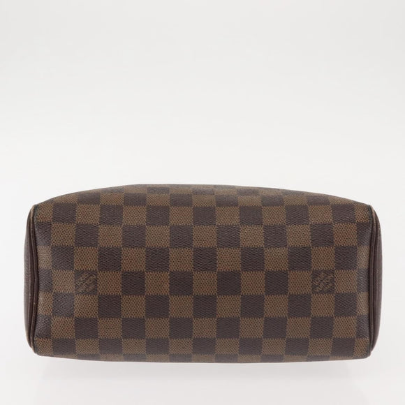 LOUIS VUITTON Damier Ebene Brera Hand Bag N51150 LV Auth 144157