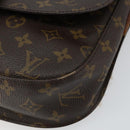 LOUIS VUITTON Monogram Saint Cloud GM Shoulder Bag M51242 LV Auth 144160-15