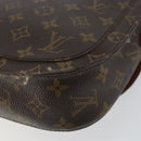 LOUIS VUITTON Monogram Saint Cloud GM Shoulder Bag M51242 LV Auth 144160-17