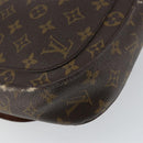 LOUIS VUITTON Monogram Saint Cloud GM Shoulder Bag M51242 LV Auth 144160-8
