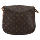 LOUIS VUITTON Monogram Saint Cloud GM Shoulder Bag M51242 LV Auth 144160-2