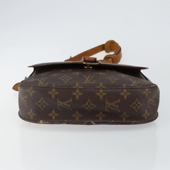 LOUIS VUITTON Monogram Saint Cloud GM Shoulder Bag M51242 LV Auth 144160