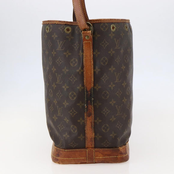 LOUIS VUITTON Monogram Noe Shoulder Bag M42224 LV Auth 144162
