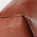 LOUIS VUITTON Epi Keepall 60 Boston Bag Vintage Brown M42948 LV Auth 144167-15