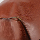 LOUIS VUITTON Epi Keepall 60 Boston Bag Vintage Brown M42948 LV Auth 144167-17