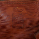 LOUIS VUITTON Epi Keepall 60 Boston Bag Vintage Brown M42948 LV Auth 144167-9