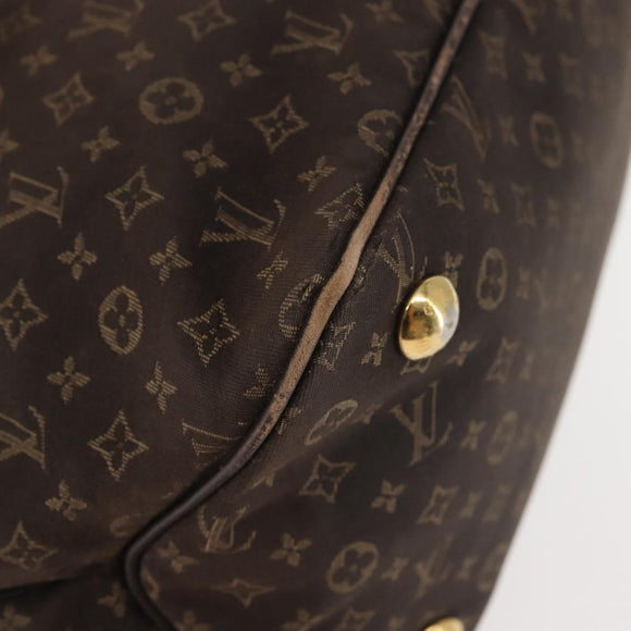 LOUIS VUITTON Monogram Idylle Ballad PM Tote Bag Dark Brown M40573 Auth 144172