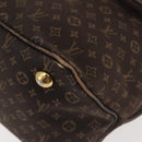 LOUIS VUITTON Monogram Idylle Ballad PM Tote Bag Dark Brown M40573 Auth 144172-15