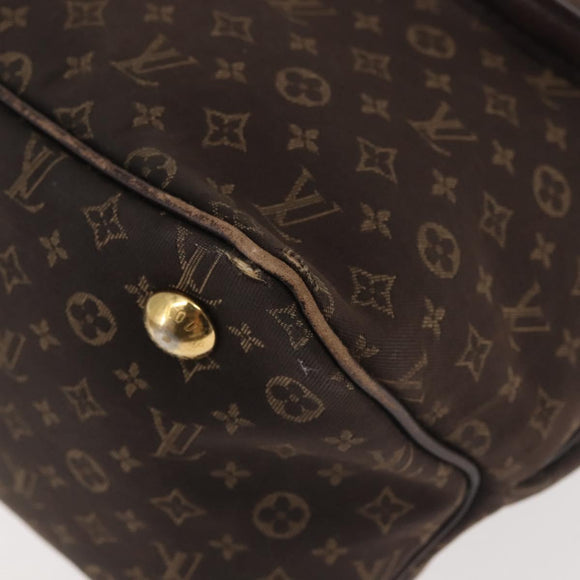 LOUIS VUITTON Monogram Idylle Ballad PM Tote Bag Dark Brown M40573 Auth 144172