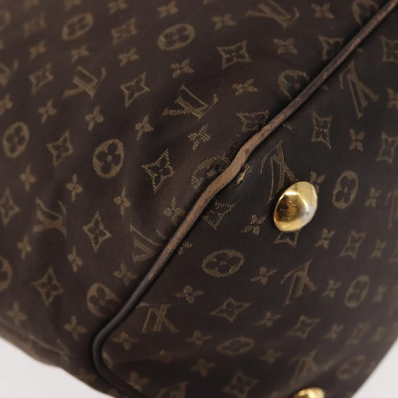 LOUIS VUITTON Monogram Idylle Ballad PM Tote Bag Dark Brown M40573 Auth 144172