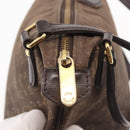 LOUIS VUITTON Monogram Idylle Ballad PM Tote Bag Dark Brown M40573 Auth 144172-9