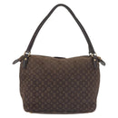 LOUIS VUITTON Monogram Idylle Ballad PM Tote Bag Dark Brown M40573 Auth 144172-2
