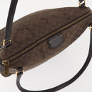 LOUIS VUITTON Monogram Idylle Ballad PM Tote Bag Dark Brown M40573 Auth 144172-6
